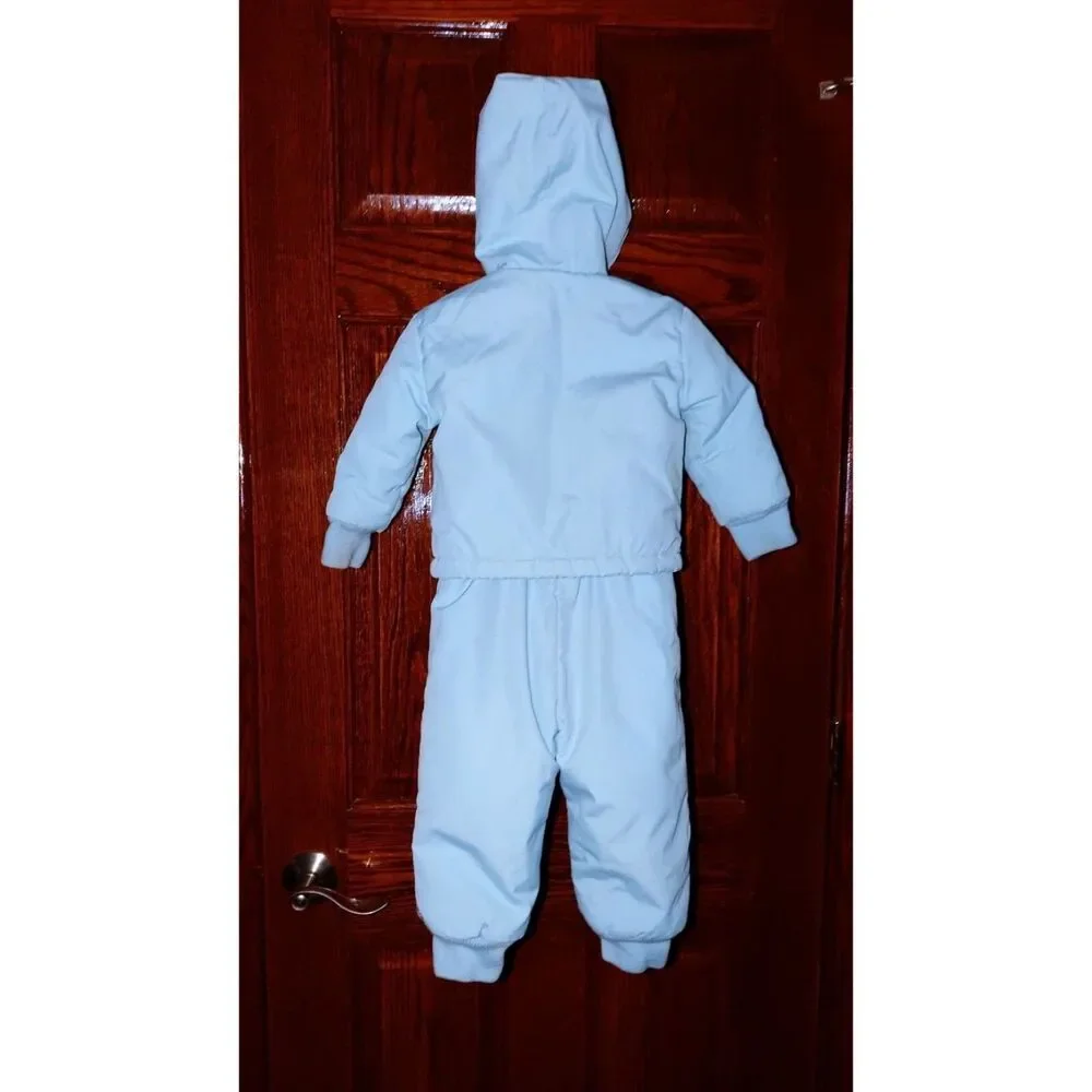 Vintage Baby Snowsuit Peter Rabbit Pants Coat Beatrix Potter Nostalgic Rare 2PC